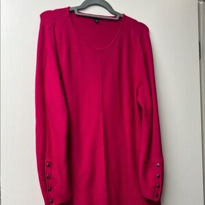 Women's Pink Sweater Top